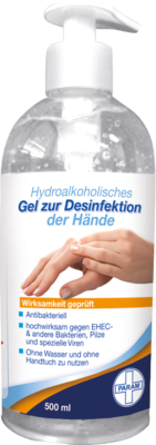 DESINFEKTIONSGEL für die Hand antibakteriell